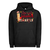 Pigment Black little miss 100 days smarter Urban Hoodie - MaliasSmallBusiness