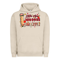 Pigment French Oak little miss 100 days smarter Urban Hoodie - MaliasSmallBusiness