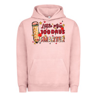 Pigment Salmon little miss 100 days smarter Urban Hoodie - MaliasSmallBusiness