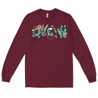 Burgundy obgyn Long Sleeve Tee - texasbilliewilder