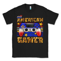 Black all american gamer Classic Tee - texasbilliewilder
