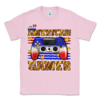 Bubblegum Pink all american gamer Classic Tee - texasbilliewilder