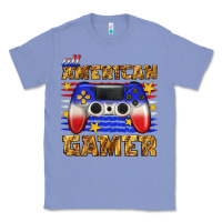 Colony Blue all american gamer Classic Tee - texasbilliewilder