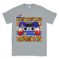 Heather Grey all american gamer Classic Tee - texasbilliewilder