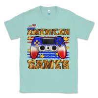 Seafoam all american gamer Classic Tee - texasbilliewilder