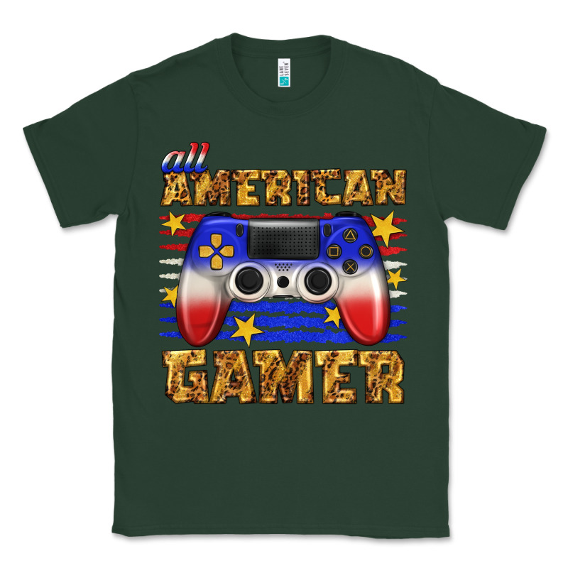 All American Gamer Classic Tee by texasbilliewilder | Teevron