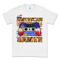White all american gamer Classic Tee - texasbilliewilder