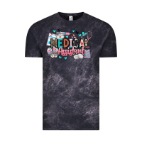 Cloud Black medical assistant Vintage Tee - BarkalooDesign