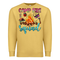Antique Gold camp fire squad Premium Sweatshirt - JahusDesignShop