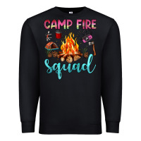 Black camp fire squad Premium Sweatshirt - JahusDesignShop