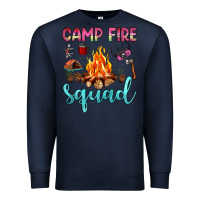 Navy camp fire squad Premium Sweatshirt - JahusDesignShop