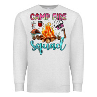 Oatmeal Heather camp fire squad Premium Sweatshirt - JahusDesignShop