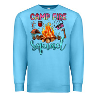 Ocean Blue camp fire squad Premium Sweatshirt - JahusDesignShop