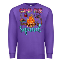 Purple camp fire squad Premium Sweatshirt - JahusDesignShop