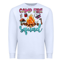 White camp fire squad Premium Sweatshirt - JahusDesignShop