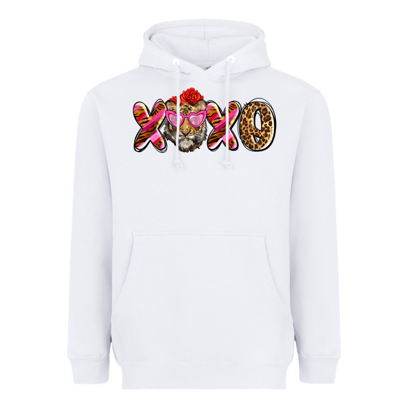 Xoxo Tiger Olivia Heavyweight Hoodie by OliviaCreatesArt | Teevron