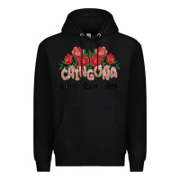 Black chingona every damn day Premium Hoodie - MaliasSmallBusiness