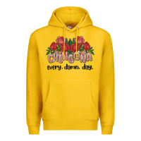 Lemon chingona every damn day Premium Hoodie - MaliasSmallBusiness
