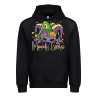 Black mardi gras Urban Hoodie - MaliasSmallBusiness