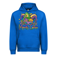 Cobalt mardi gras Urban Hoodie - MaliasSmallBusiness