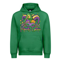 Emerald mardi gras Urban Hoodie - MaliasSmallBusiness