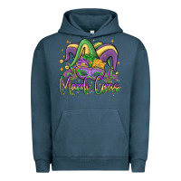 Pigment Midnight Navy mardi gras Urban Hoodie - MaliasSmallBusiness