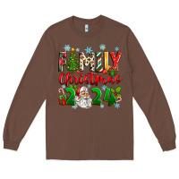 Chestnut family christmas 2024 Long Sleeve Tee - Zillion Design Studio