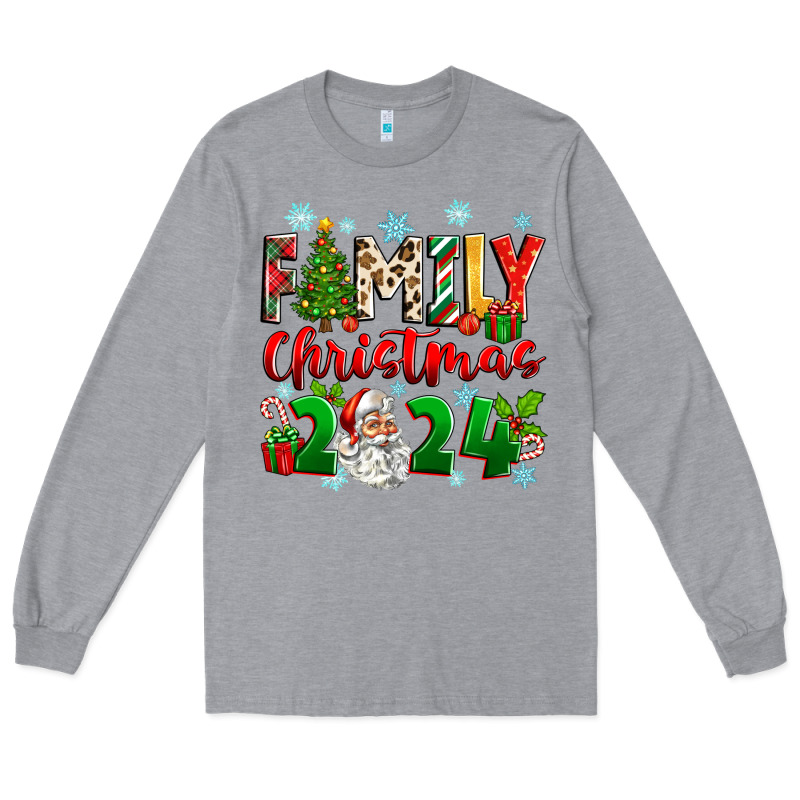 Family Christmas 2024 Long Sleeve Tee by Zillion Design Studio | Teevron