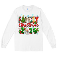 White family christmas 2024 Long Sleeve Tee - Zillion Design Studio