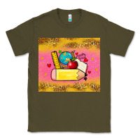 Army Green back to school custom name Classic Tee - Zillion Design Studio