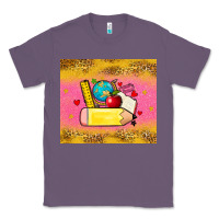 Lavender back to school custom name Classic Tee - Zillion Design Studio