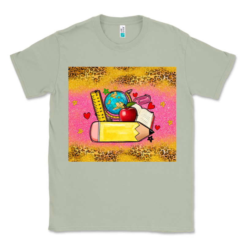 Back To School Custom Name Classic Tee by Zillion Design Studio | Teevron