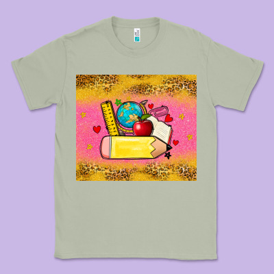 Classic Tee back to school custom name