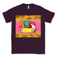 Plum back to school custom name Classic Tee - Zillion Design Studio