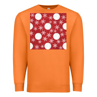 Carrot christmas snow flakes seamless pattern Premium Sweatshirt - BundleAndBundleShop
