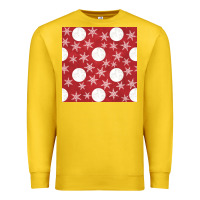Lemon christmas snow flakes seamless pattern Premium Sweatshirt - BundleAndBundleShop
