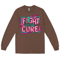 Chestnut fight for the cure Long Sleeve Tee - AdoDesignShop