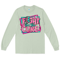 Matcha fight for the cure Long Sleeve Tee - AdoDesignShop