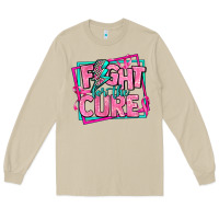 Mushroom fight for the cure Long Sleeve Tee - AdoDesignShop