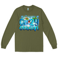 Army Green cozy season winter Long Sleeve Tee - Zillion Design Studio