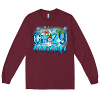 Burgundy cozy season winter Long Sleeve Tee - Zillion Design Studio