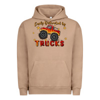 Pigment Burro easily distracted by trucks Urban Hoodie - MaliasSmallBusiness
