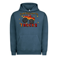 Pigment Midnight Navy easily distracted by trucks Urban Hoodie - MaliasSmallBusiness