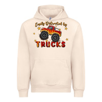 Sandshell easily distracted by trucks Urban Hoodie - MaliasSmallBusiness