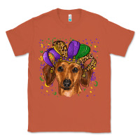 Copper mardi gras hat dachshund Classic Tee - RanaPortraitStore