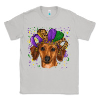 Moon Dust mardi gras hat dachshund Classic Tee - RanaPortraitStore