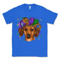 True Royal mardi gras hat dachshund Classic Tee - RanaPortraitStore