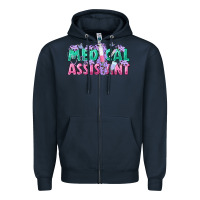 Navy medical assistant Zipper Hoodie - texasbilliewilder