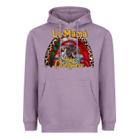 Lavender la mama mas chingona Heavyweight Hoodie - RacoonDesign