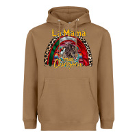 Toasted Coconut la mama mas chingona Heavyweight Hoodie - RacoonDesign